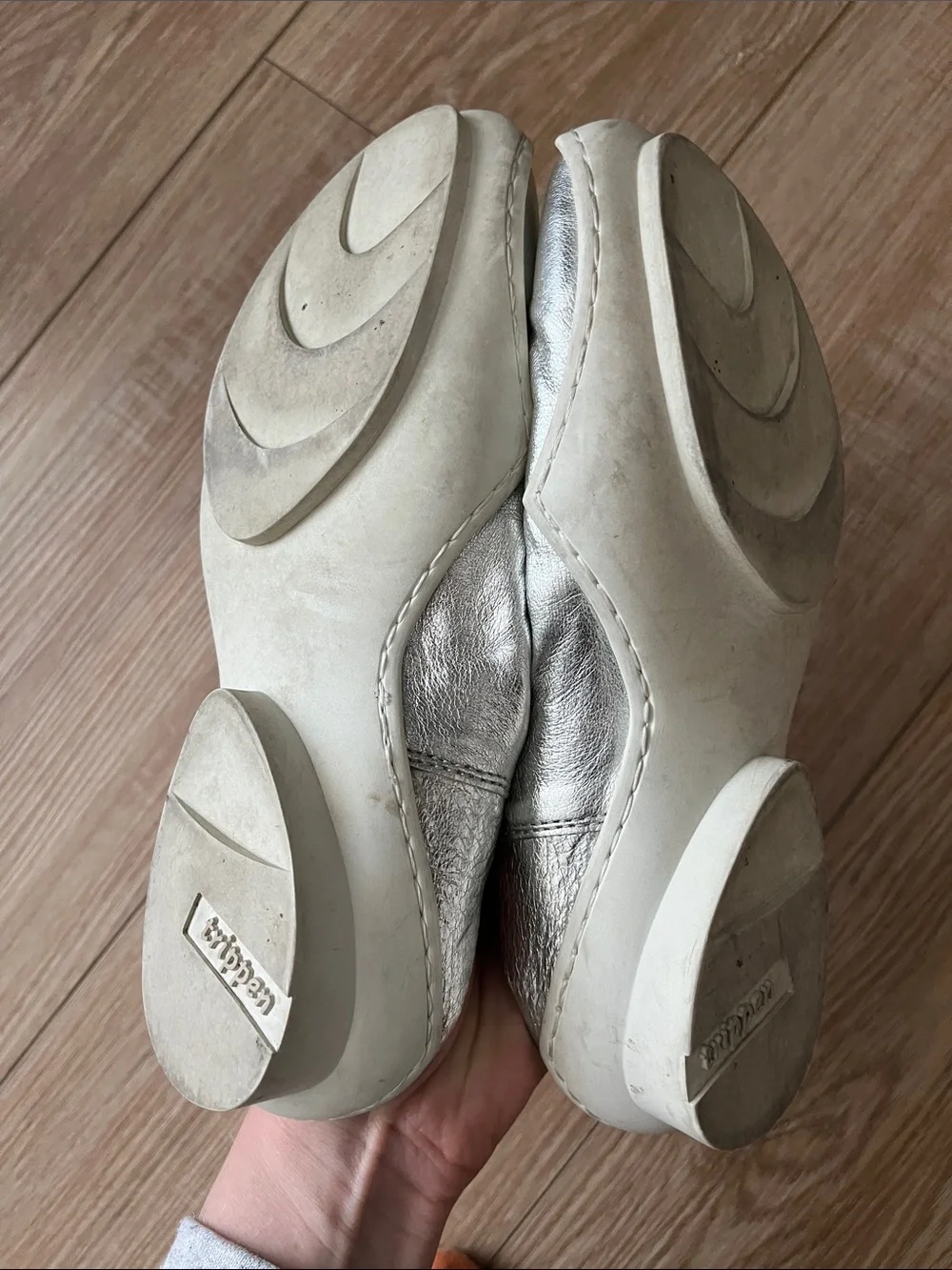 Trippen Plunge f shoes in silver - Picture 4 of 10